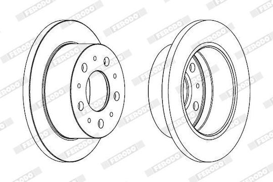 Ferodo Brake Disc Ddf1574