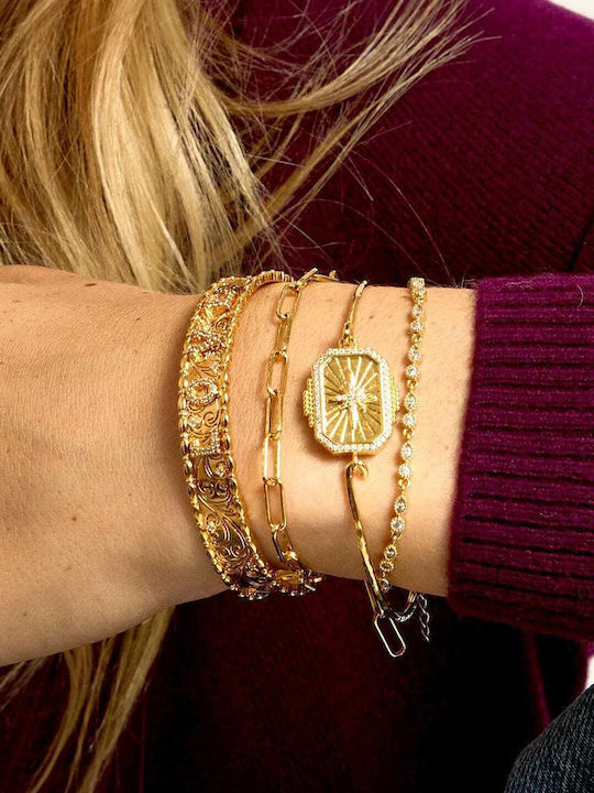 Mya-Bay Women's Bracelet Gold Plated