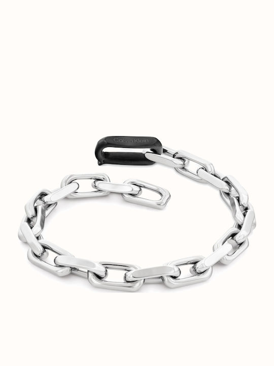 Calvin Klein Men's Chain Bracelet Made of Stainless Steel 20cm