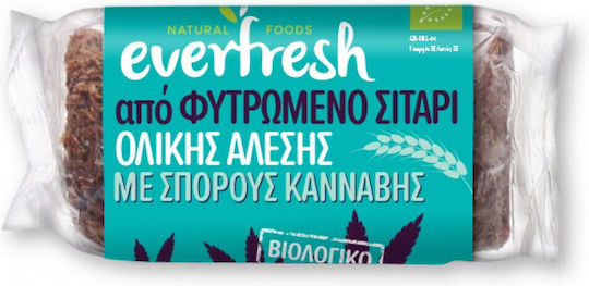Ever Fresh Ψωμί του τοστ Σιταριού Φύτρου Σιταριού με Κάνναβη 400gr