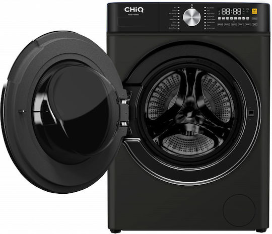 CHiQ Washing Machine 8kg 1400 Rounds Black MG80-14596BG