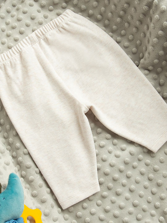 Kids' Set with Pants Winter 2pcs Beige