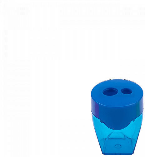 Pencil Sharpener Barrel Double Plastic Φ6.8-12mm Bali Assorted Deli Pack 12 Pieces