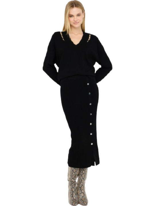 Maglia Chiusa Women's Sweater Black