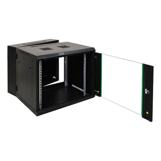 Power On Montat pe perete Cabină Rack 18U 60x60x90.1cm Gri 050181