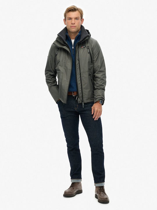 Mountain Jacket Windproof Dark Dull Charcoal