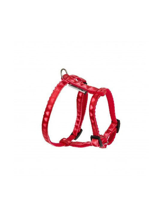 Love Heart Harness 10mm/neck 19-31cm Chest 29-47cm Red Hearts
