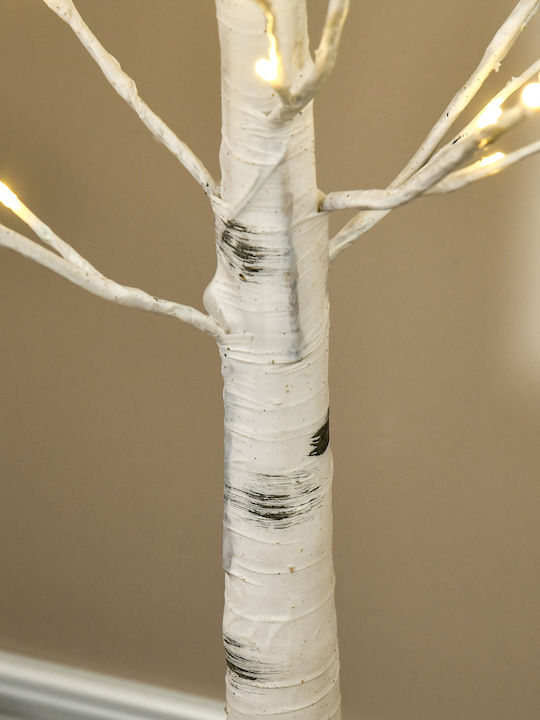 Christmas Tree 180cm with 12 Branches and with LED Lighting White