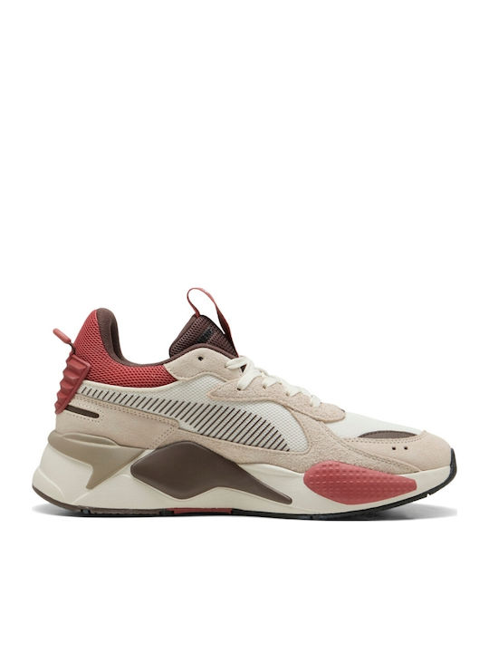 Rs-x Heritage Sneakers Warm White / Flat Bronze