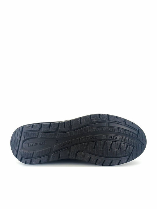 Adidași Pentru Bărbați Negru Din Piele