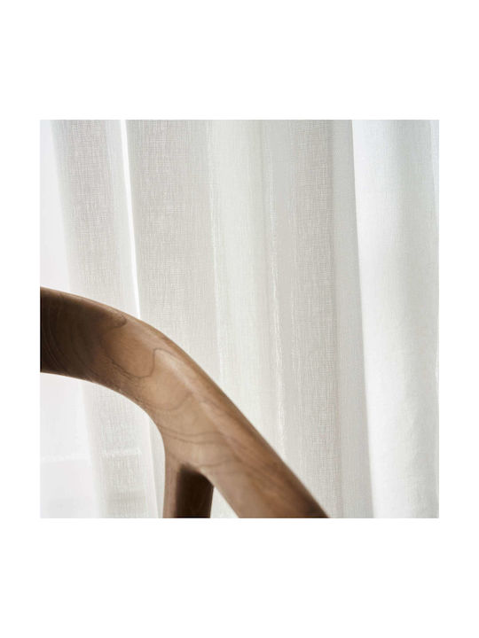 Gofis Home Curtain With Pencil Pleat Maisy 507 White 140x295cm