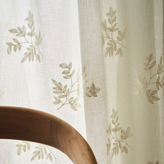 Gofis Home Curtains With White Grommets 140x280cm Gofis Home Curtains With White Grommets 140x280cm