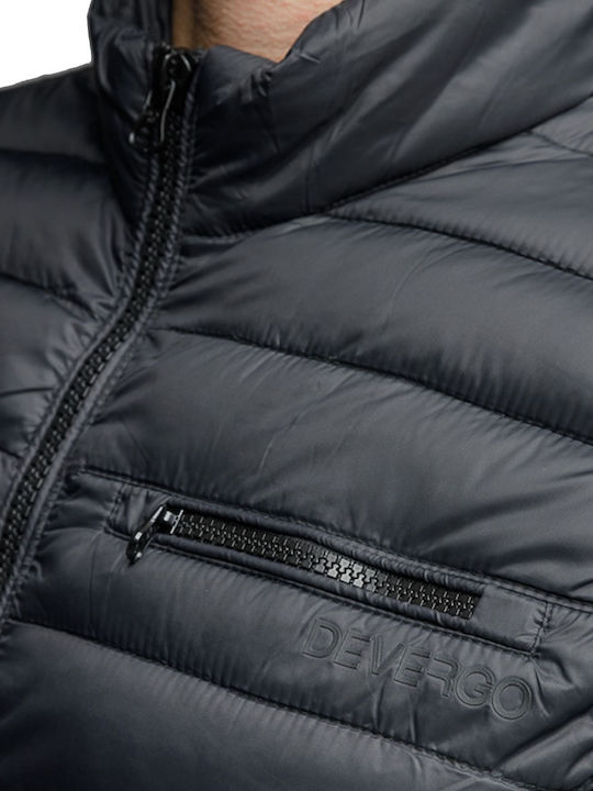 Ärmellos Jacke Black