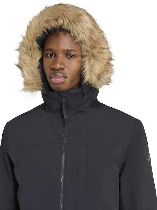 Paveric Fur Jacket Black