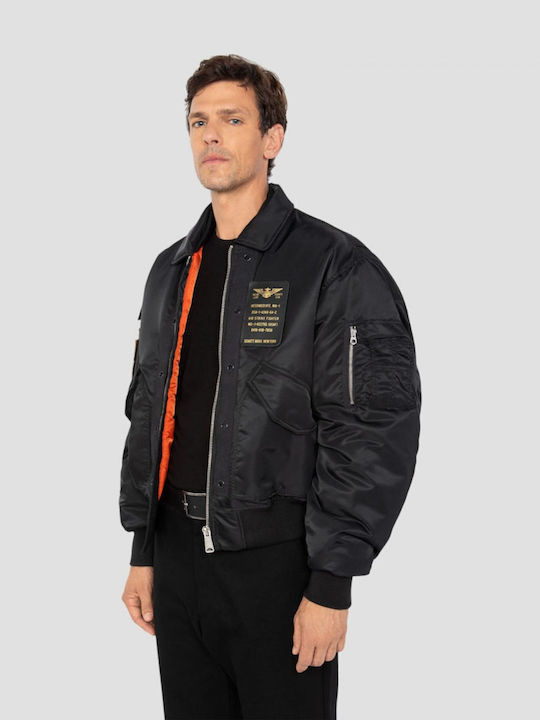 Jacke Bomber Black