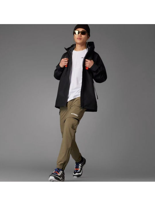 Terrex Winter Jacket Hardshell Waterproof and Windproof Black