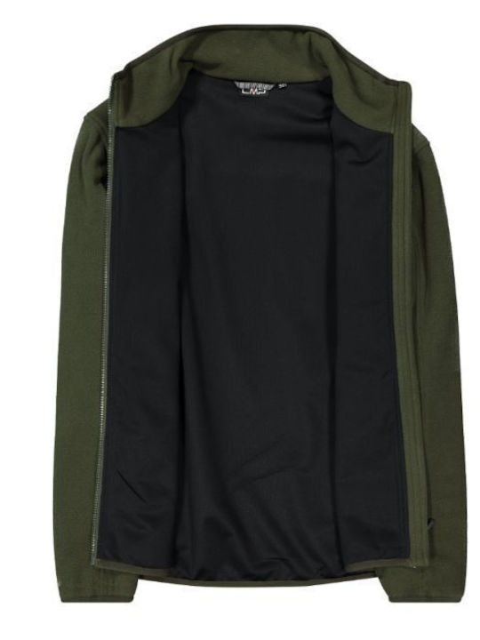 CMP Cardigan de vânătoare Fleece Kaki