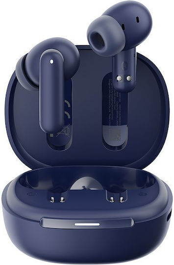 QCY MeloBuds HT16 Bluetooth Handsfree Earphones with Sweat Resistance and Charging Case Deep Blue