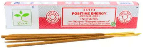 Earth Satya Räucherstäbchen Positive Energy Salbei & Oudh