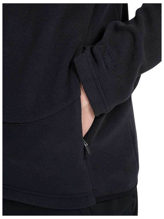 Ανδρική Ζακέτα Fleece Μαύρη