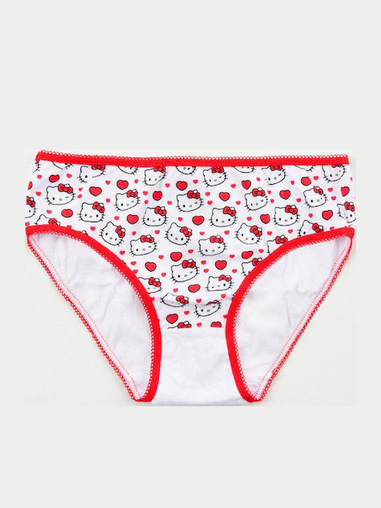 Superheroes Kids' Set with Briefs Pink, White, Red 3pcs