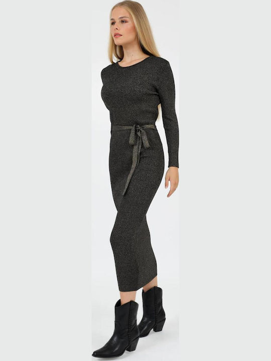 Rochie Midi De Seară Neagră