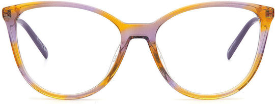 Missoni Eyeglass Frame Katzenauge Mehrfarbig MMI 0016 3IF