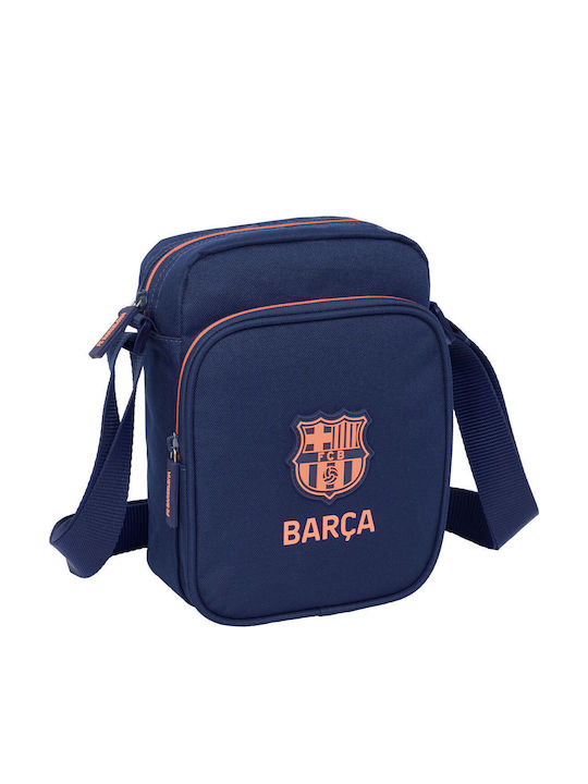 F.C. Barcelona Barcelona Παιδική Τσάντα Ώμου Μπλε 22x16x6εκ.