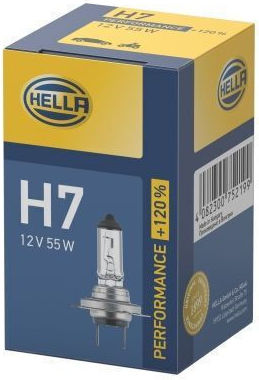 Hella Lamps Car & Motorcycle H7 12V 55W 1pcs