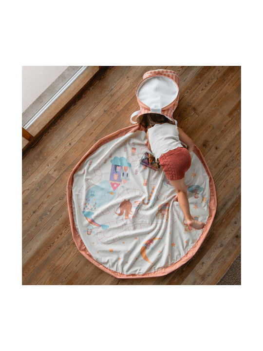 Play&go Beige Activity Mat Round with Diameter 140cm