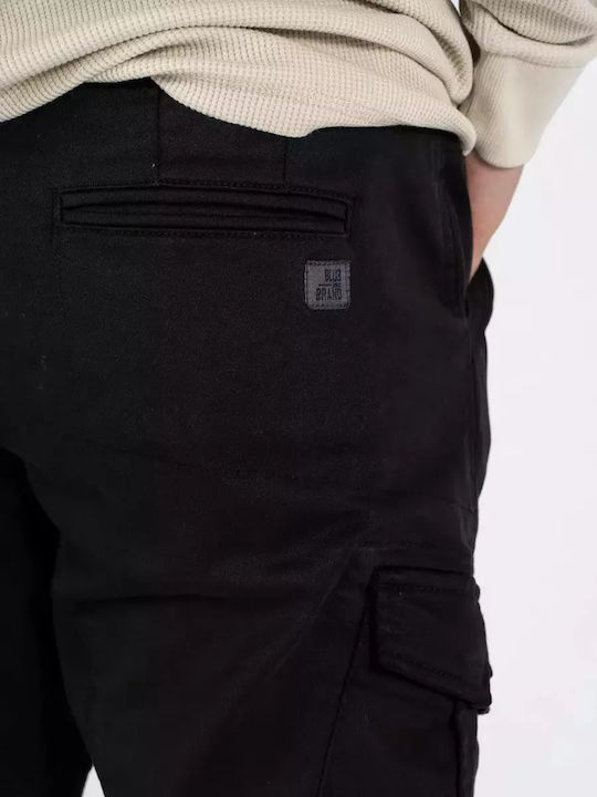 Trousers Cargo in Regular Fit Black