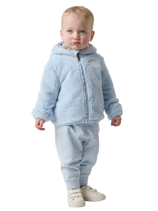 Kids Light Blue Full Zip Hoodie