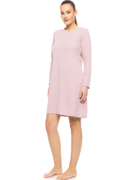 Pink Label Cămașă de noapte pentru Femei Roz Pink Label Cămașă de noapte pentru Femei Roz