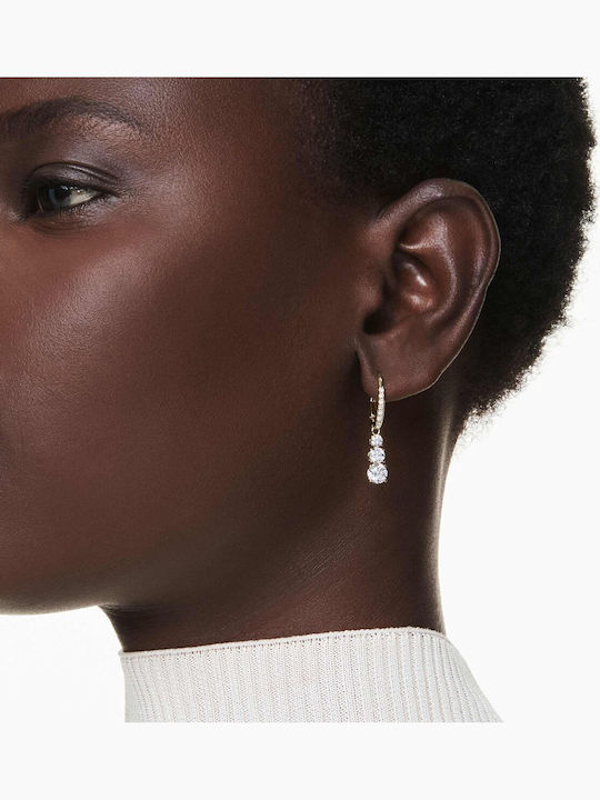 Swarovski Dangle Earrings with Stones