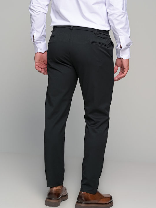 Piazza Nova Men's Black Trousers