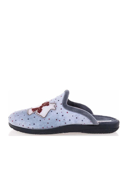Adam's Shoes Slippers Blue