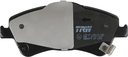 Trw Brake Pad Set Disc Brake Gdb3479