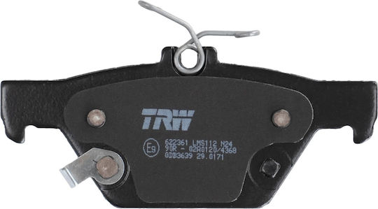 Trw Gdb3639 Bremsbelag Set Scheibenbremse
