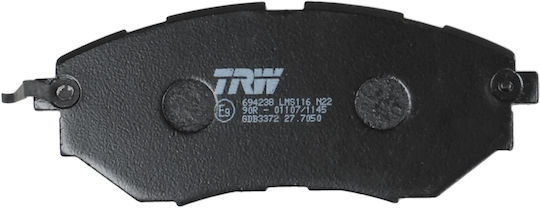 Trw Комплект Спирачни Накладки Дискови Спирачки Gdb3372