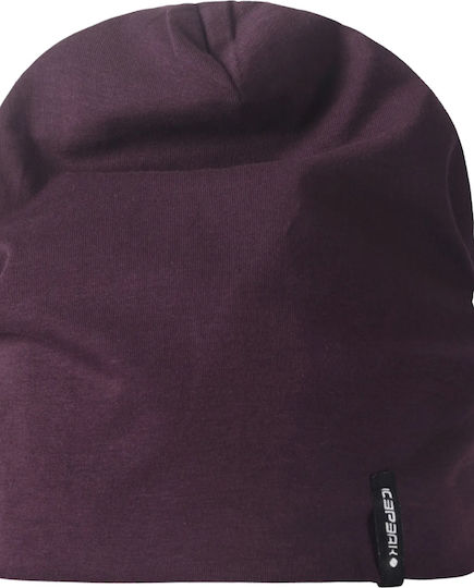 'hemet' Beanie Unisex Beanie Gestrickt in Burgundisch Farbe