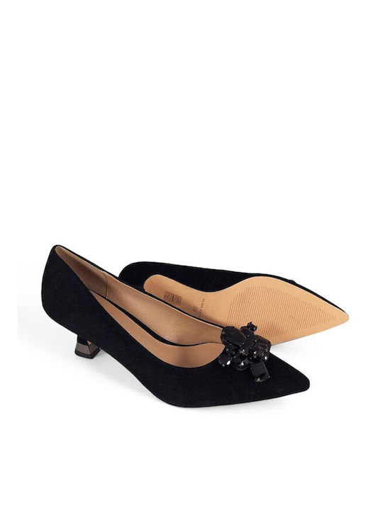 Pumps mit mittelhohem Absatz Schwarz