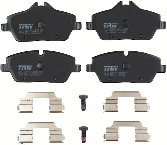 Trw Brake Pad Set Disc Brake Gdb1611