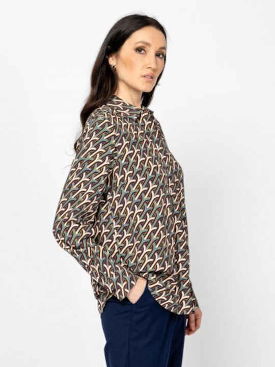 Women's Long Sleeve Shirt Moss