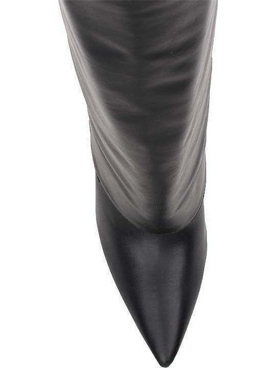 Damenstiefel mit hohem Absatz Schwarz