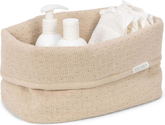 Little Dutch Nursery Cosmetic Basket Pure Beige
