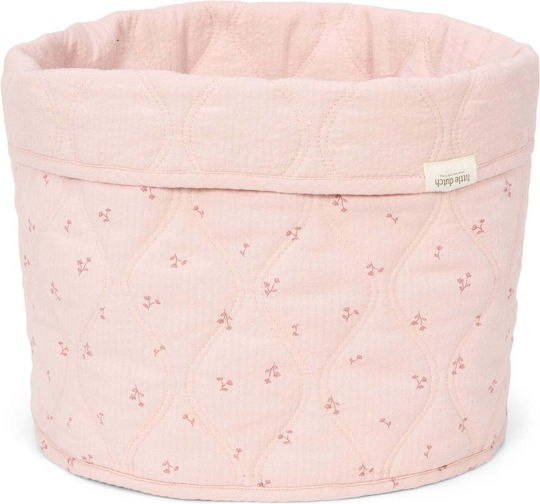 Little Dutch Pure Nursery Storage Basket Pink