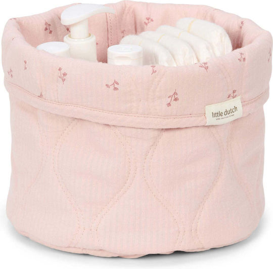 Little Dutch Nursery Cosmetic Basket Pure Pink