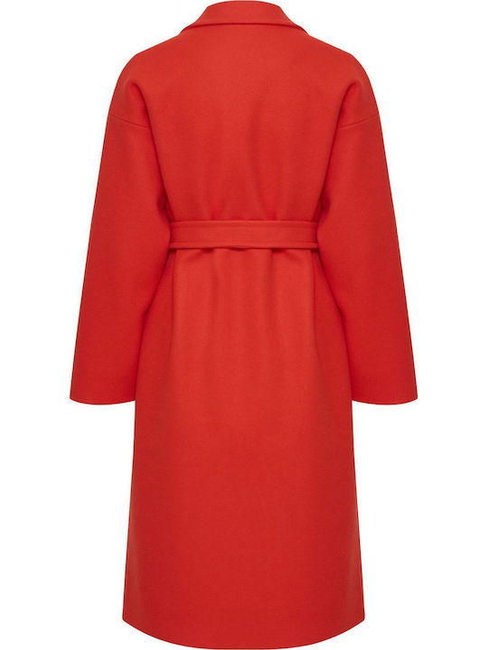 Femeie Red Palton