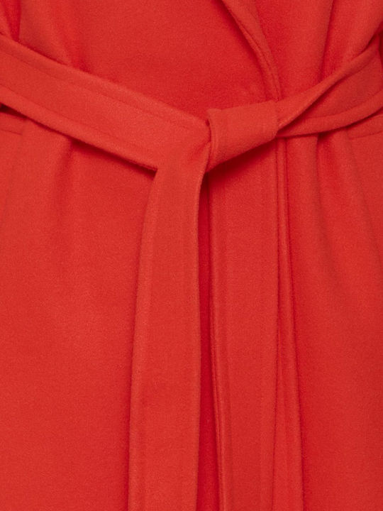 Femeie Red Palton