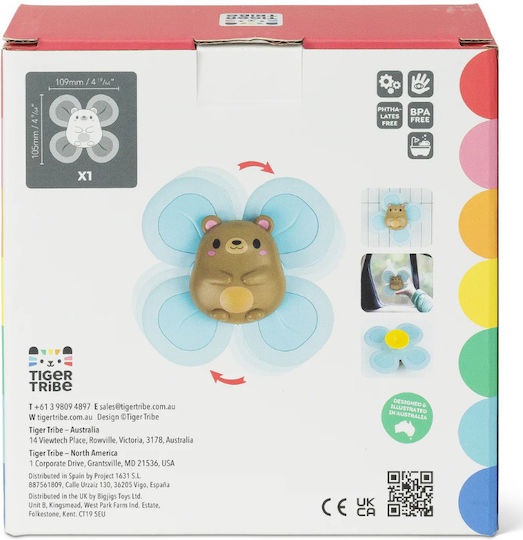 Tiger Tribe Fidget Spinner Plastic Multicolour
